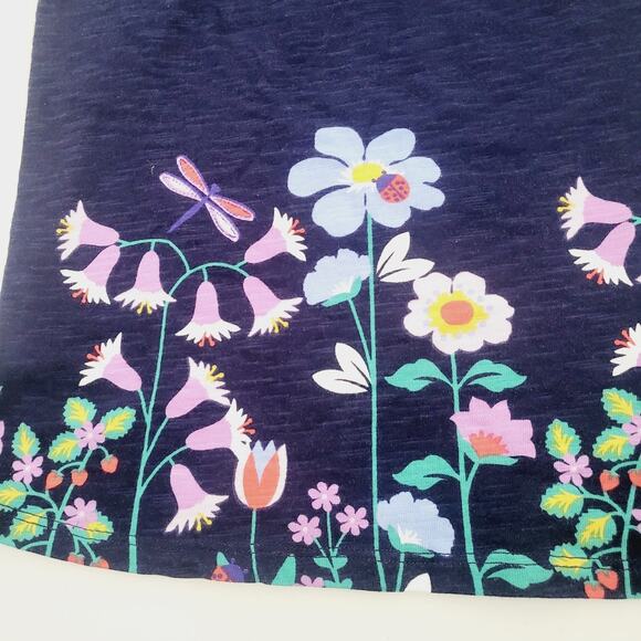 New 5T Old Navy dress floral ladybug - Picture 2 of 3